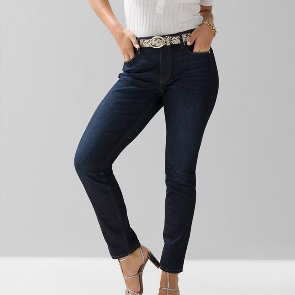 White House Black Market The Jegging Size 4 Dark Wash